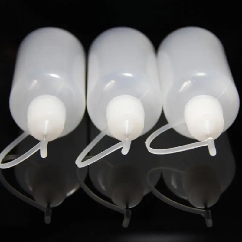 2/6PCS Empty Dropper Bottles Childproof High-quality Empty Needle Tip Dropper Bottles Plastic Innovative Design Drop Shipping