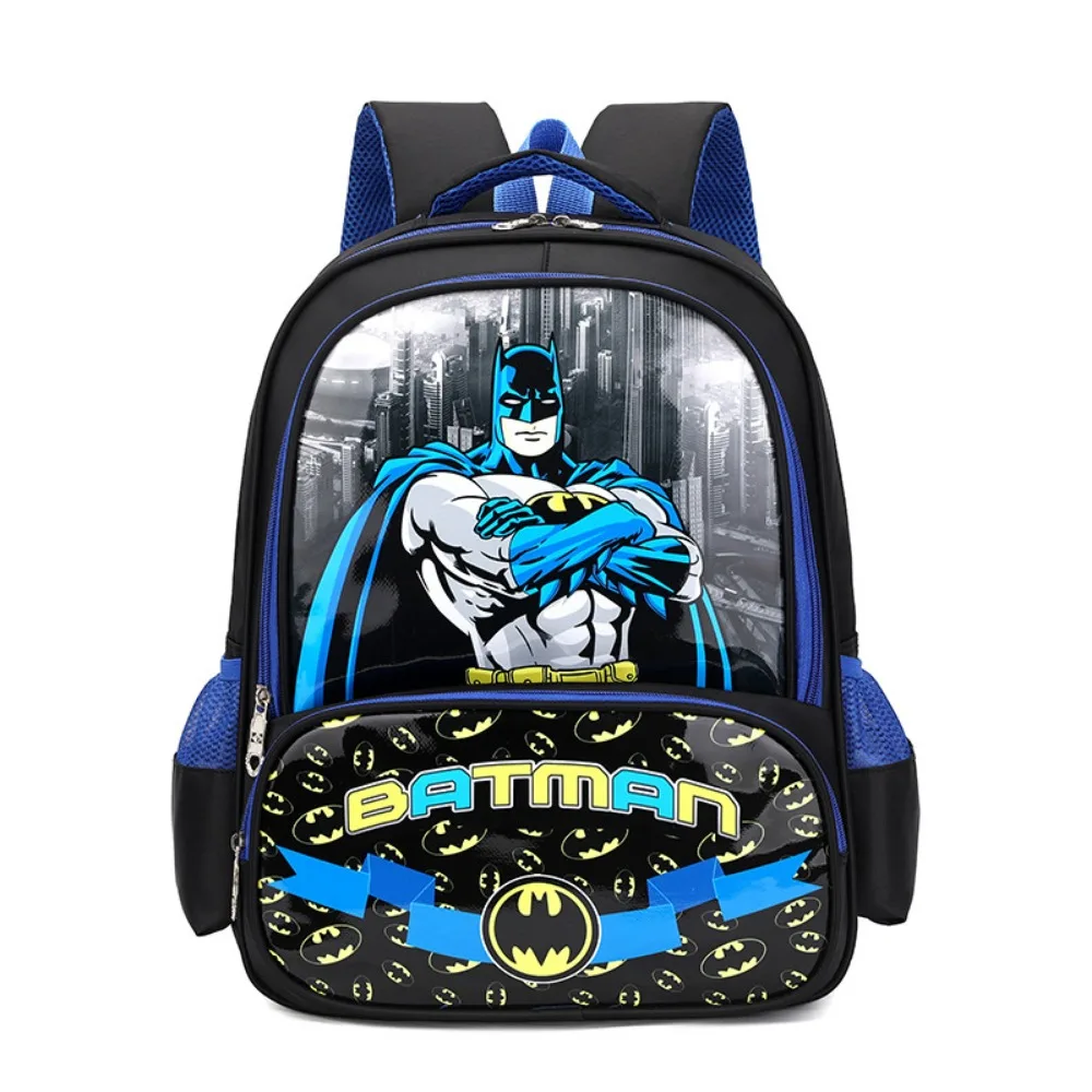 Marvel New Pattern School Backpack Grades 1-5 Reduce Burden Protect The Spine Spider Man Frozen Cartoon Cute Backpack Daily Gift