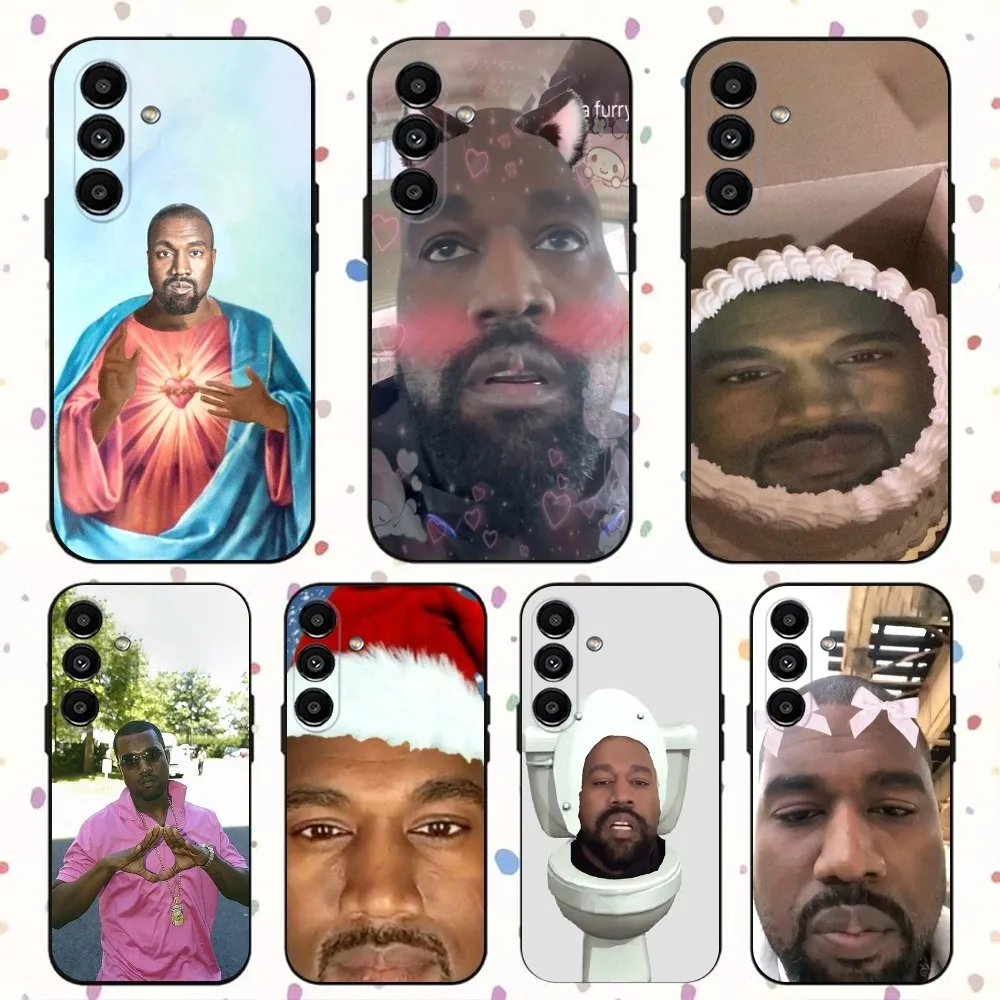 Kanye West YE Funny  Phone Case For Samsung S24,S21,S22,S23,S30,Ultra,S20,Plus,Fe,Lite,Note,10,9,5G Black Soft Cover