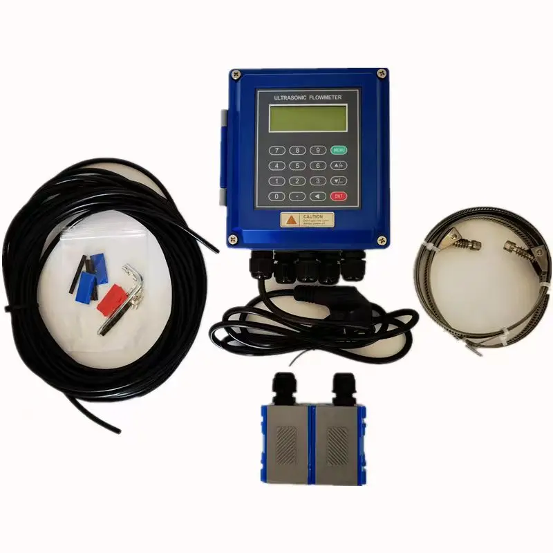 TUF-2000B TS-2 TM-1 15-700 мм настенный ультразвуковой расходомер воды IP67 BTU метр тестер скорости потока жидкости 15-700 мм MODBUS