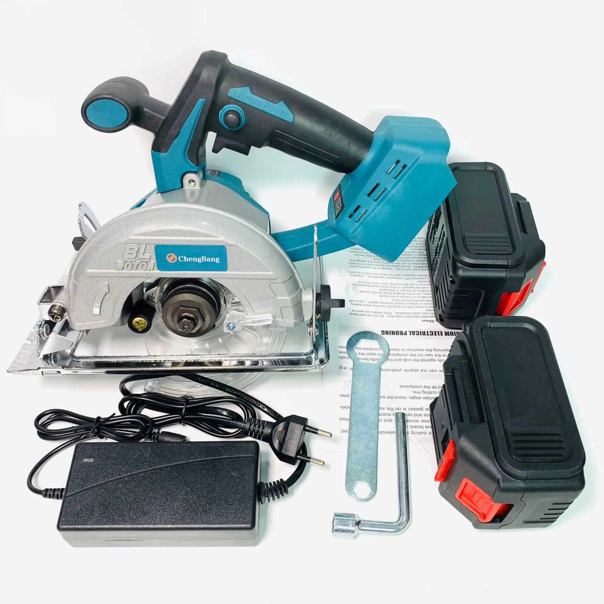 

Optimal product lithium electric brushless electric circular saw 5 "01 charging saw 125 mm portable cutting machine