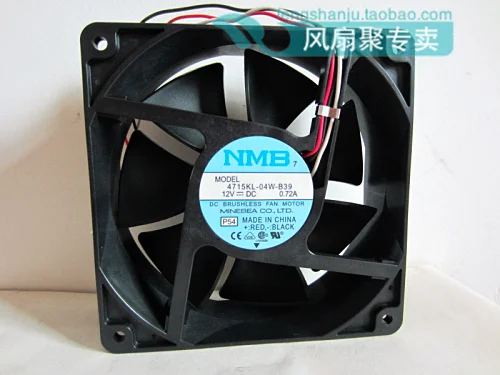 

Original 4715KL-04W-B39 12V0.72A 12038 double ball cooling fan