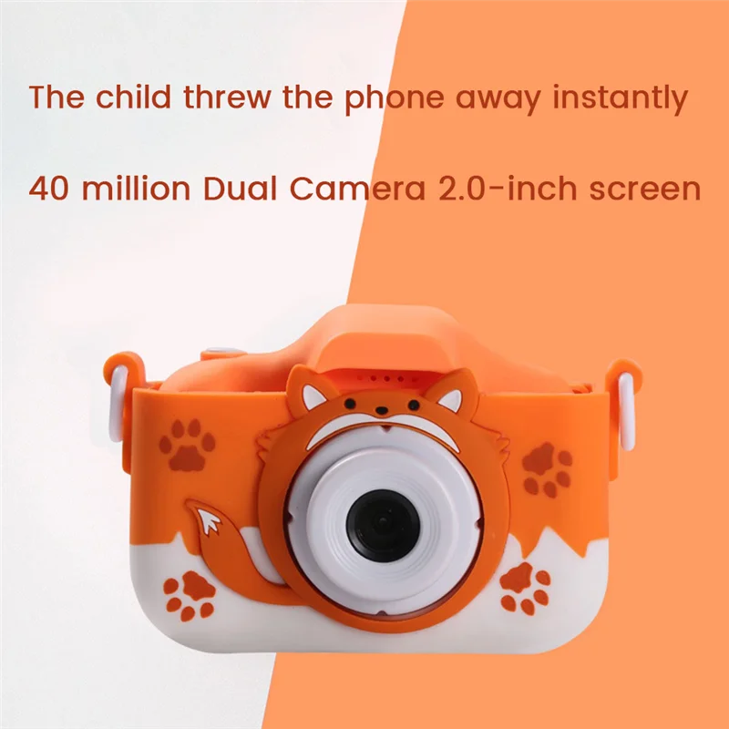 Cámara Digital HD de juguete para niños, cámara de vídeo con tarjeta SD de 32GB, regalos para bebés