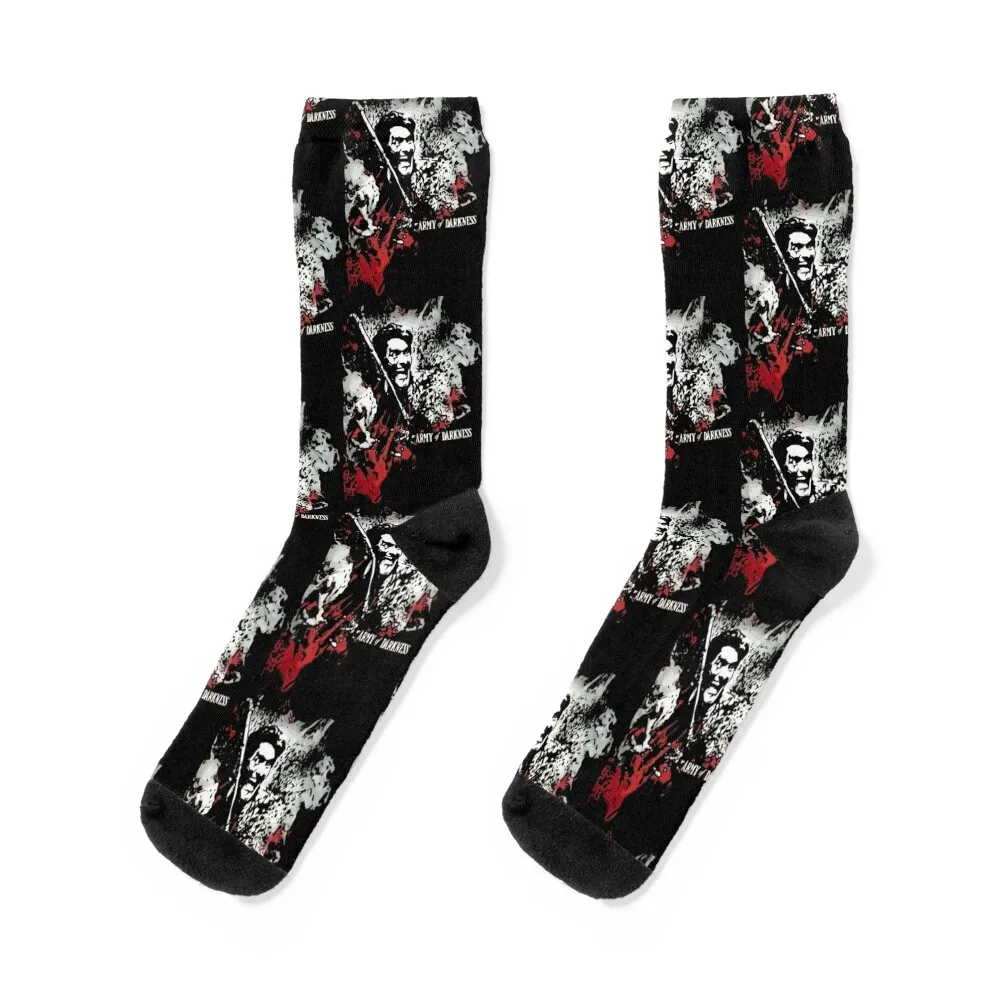 

Ash Army of Darkness Socks new in's winter gifts new year cycling Man Socks Women's