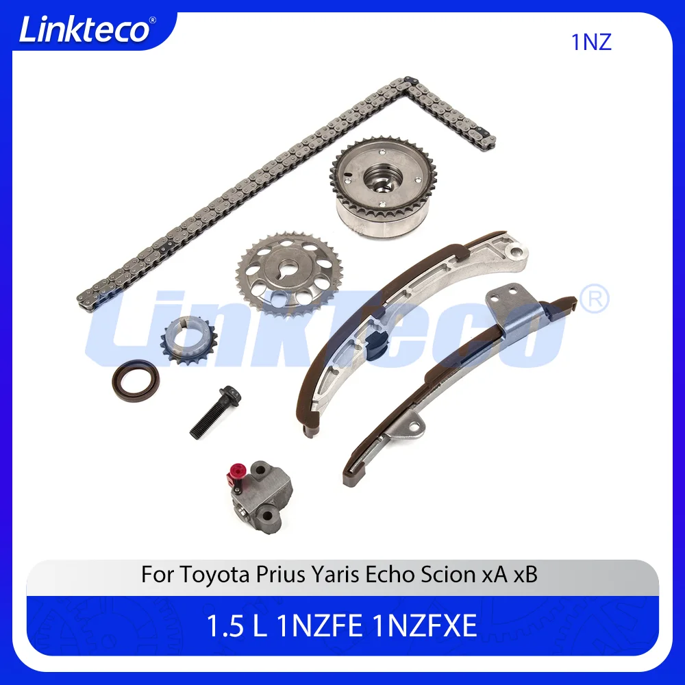 

Engine Timing Chain VVT Sprocket Gear Tensioner Kit For 1.5 L 1NZ 04-10 Toyota Prius Yaris Echo Scion xA xB 1.5L 1305021041