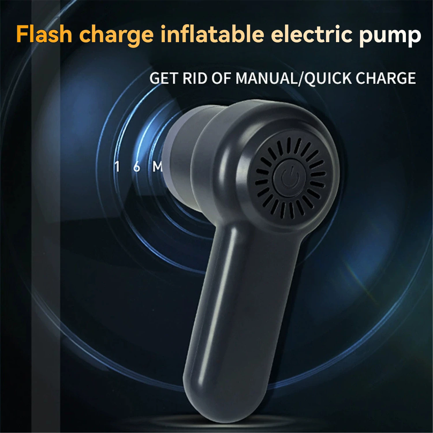 Electric Air Pump Portable Outdoor Air Pump Dual-Purpose Pump for Inflating Deflating Suitable Inflating tools for Swimming Pool