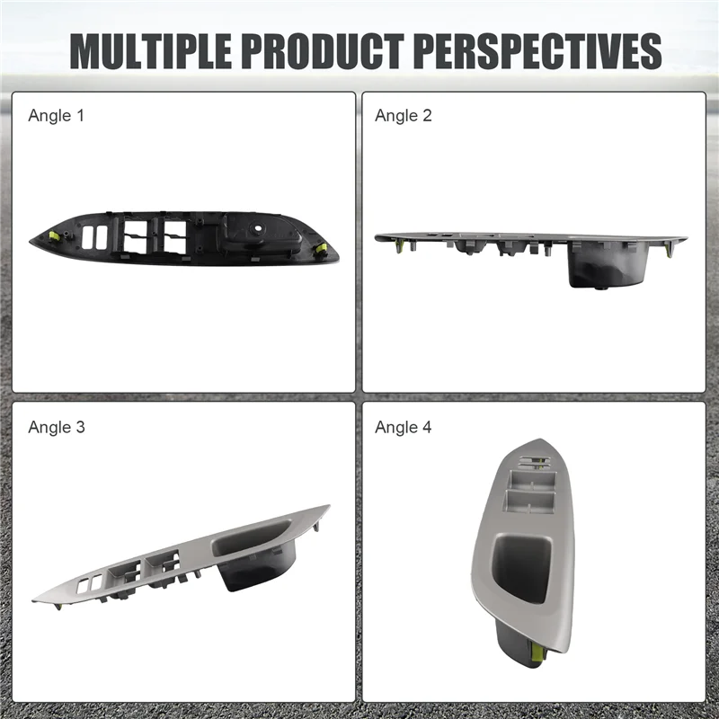 

Переднее левое стекло, подъемный переключатель, накладка на панель для Toyota Yaris 2008-2016, рамка переключателя блокировки окна боковой двери, LHD
