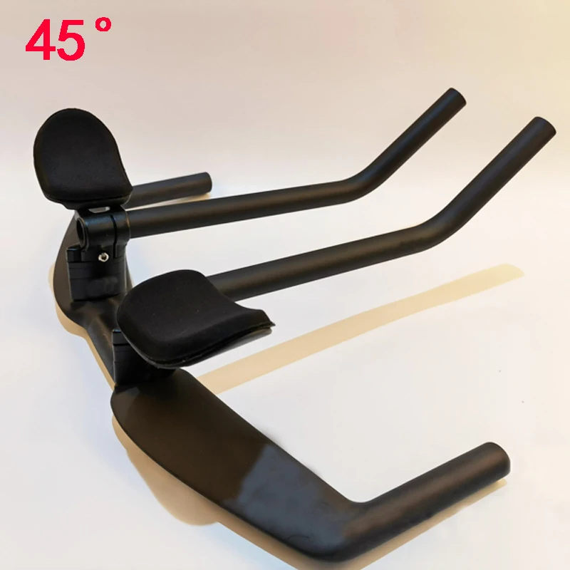 ZNIINO NO LOGO TT handlebar bike parts Cycling bicycle accessories new full carbon road handlebar rest bar ends 45 degrees