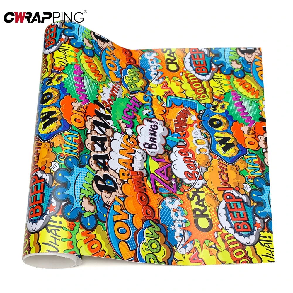 Adesivi Impermeabili Personalizzati per Auto, Stampa Graffiti, Adesivi per Tuning Auto, Decalcomanie Personalizzate, Pellicola Vinilica per Wrapping Auto Fai-da-Te