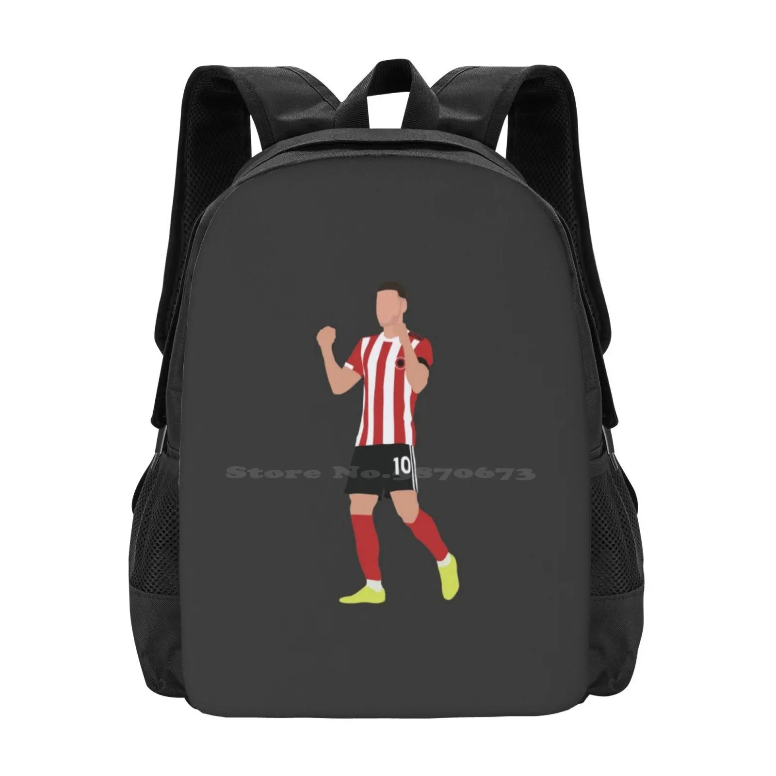 Billy Sharp. Sheffield United, Fútbol Mochilas para adolescentes escolares, bolsas de viaje para niñas, Billy Sharp Art Sharp