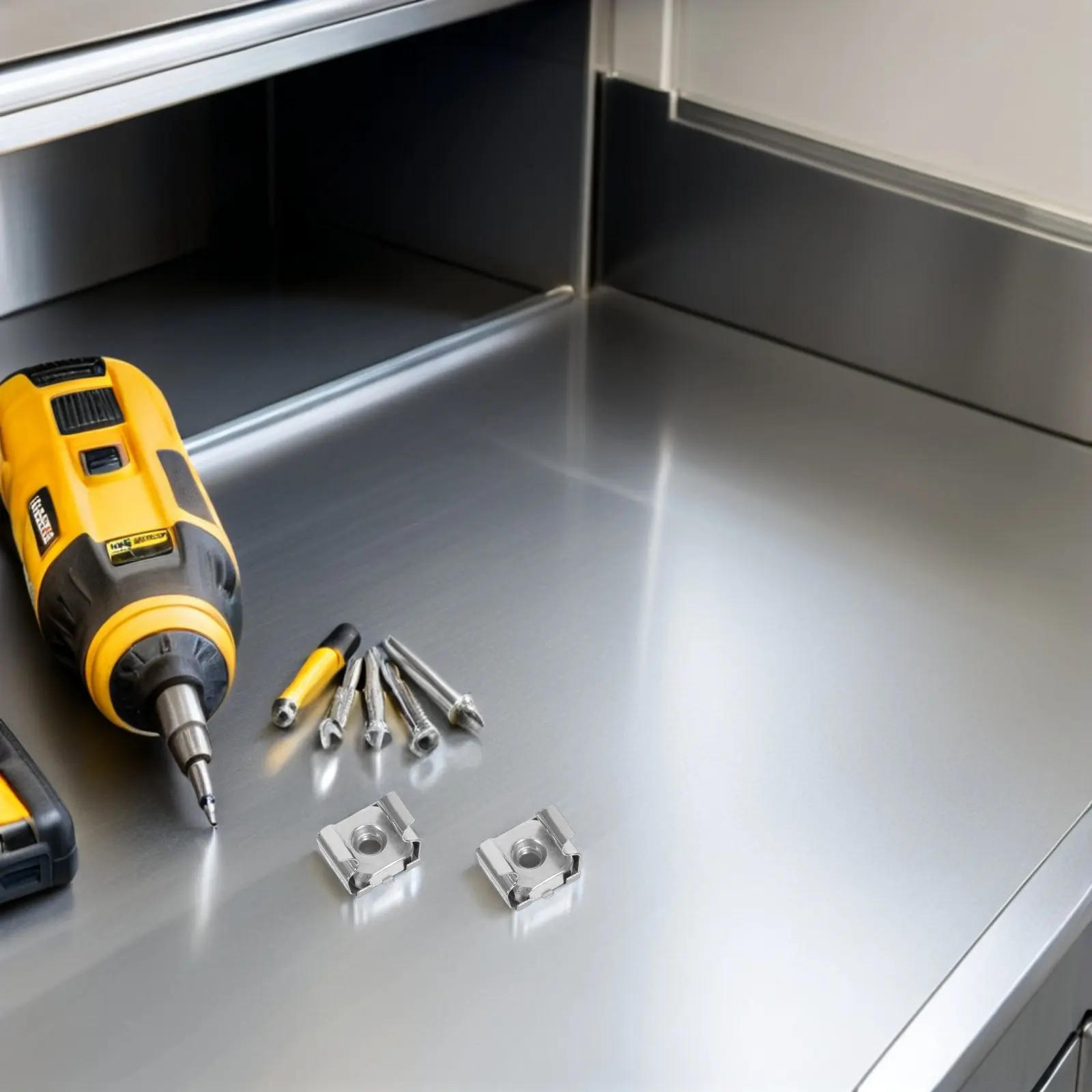 

100 шт. гайок-клеток M4 с резьбой, железные с никелевым покрытием, универсальные для электрических шкафов и стоек IT