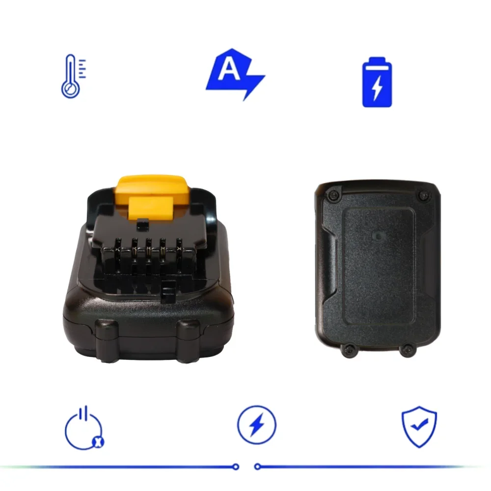 12V 3000/4000/5000mAh Battery for Dewalt DCB120 DCB127 DCB121 DCB100 DCB101 DCD700 Lithium-ion Rechargeable Tools Batteries