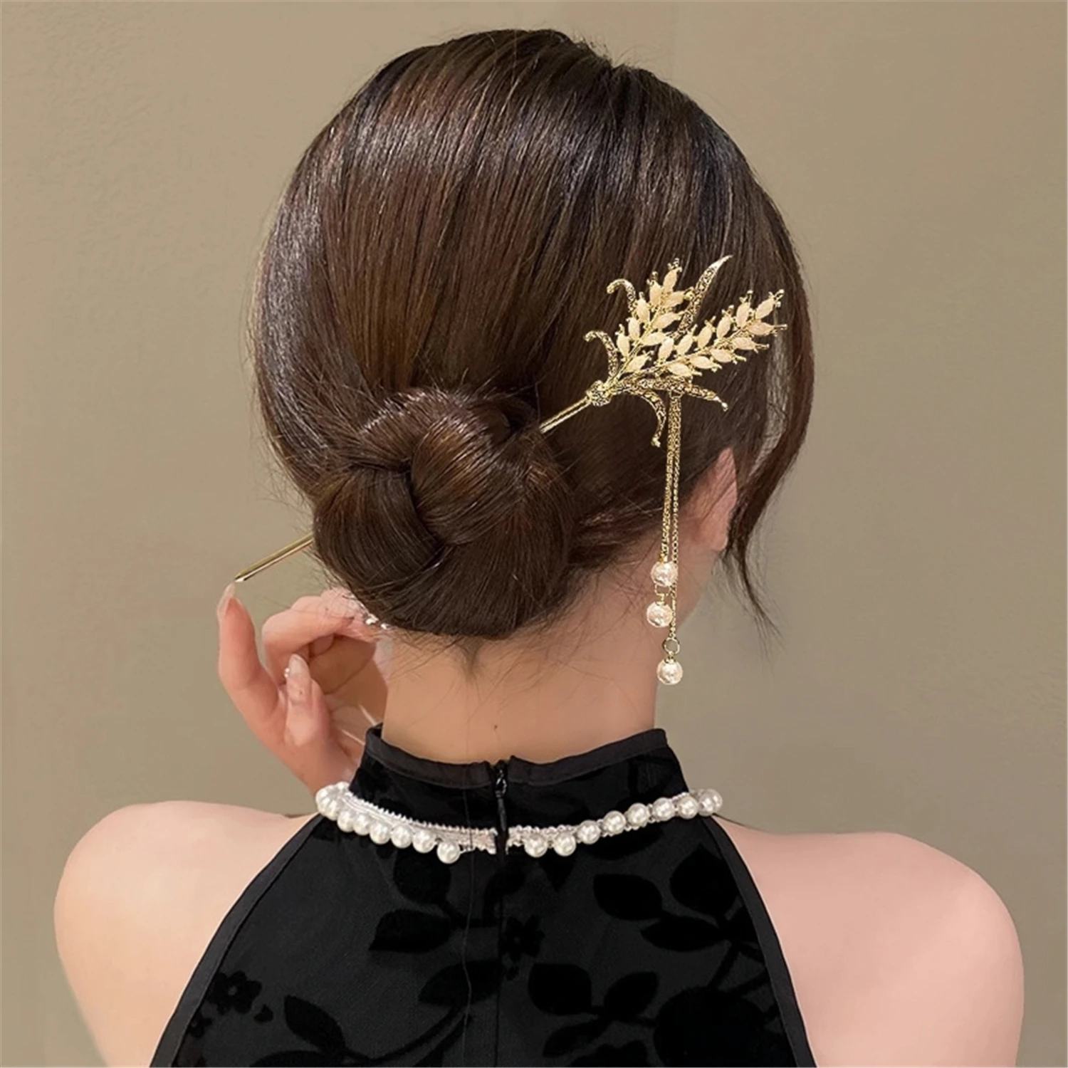 

Opal Tassels Hair Sticks Blink Hairpin Women Fashion Accessories For Girls Hairstyle Tools