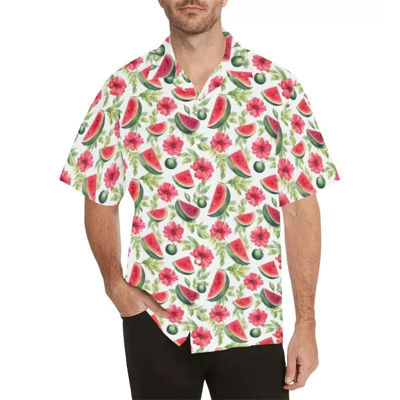 Mens Designer Clothes Balls 3D Print Shirts Oversized Summer 2024 Travel Hawaii Beach Hawaiian Harajuku Fruits Camisa Masculino