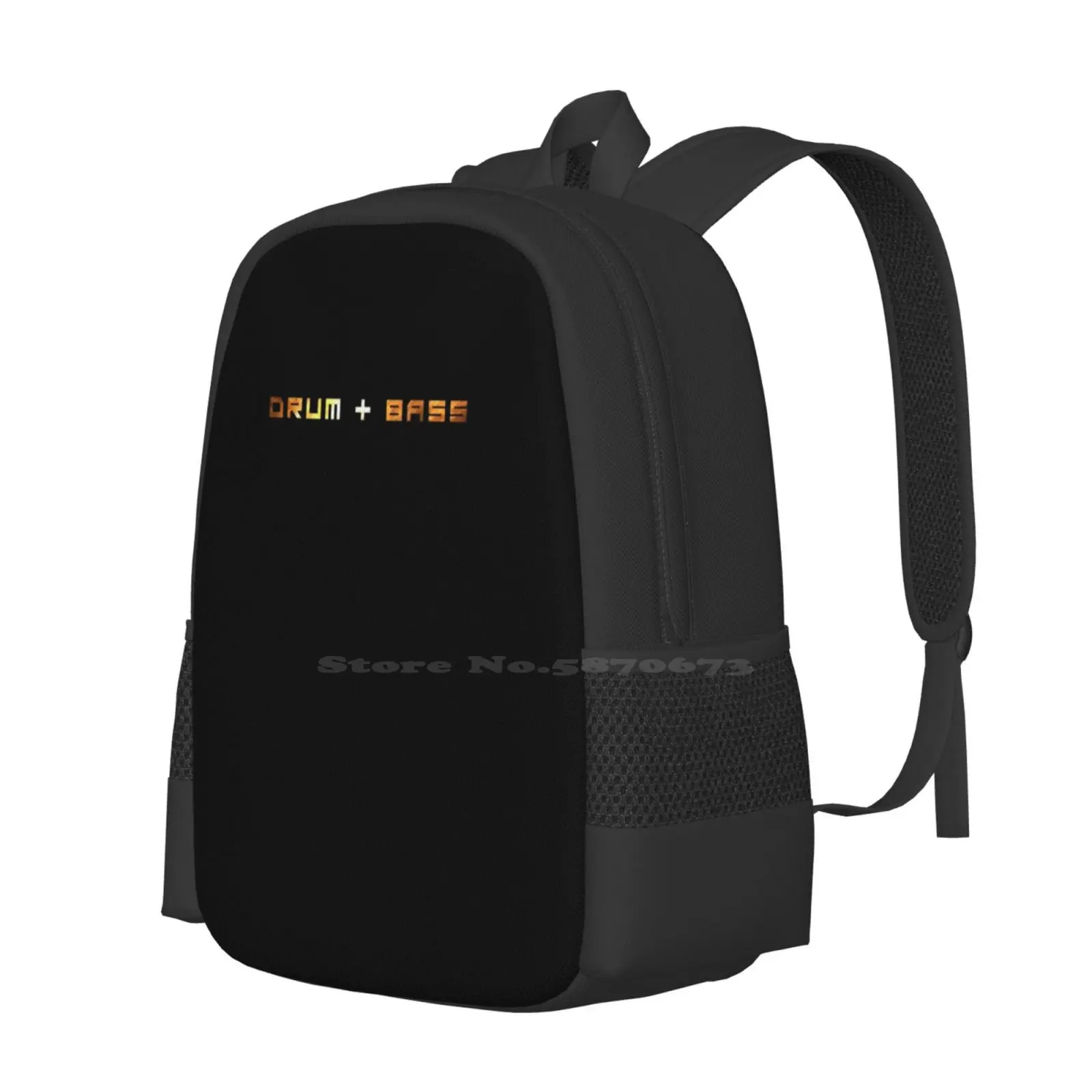 Drum & Bass Hot Sale Schoolbag Backpack Fashion Bags Ravers Techno House Music Psychedelic Pureacid Kenmixtape Djs Clubwear