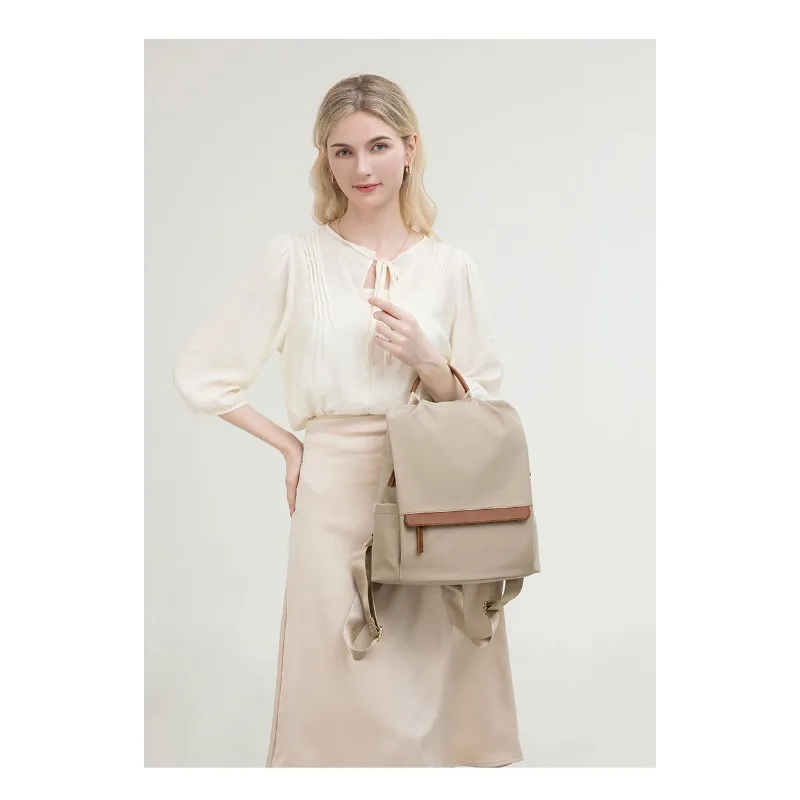 Women's Korean Anti-theft New Backpack Fashionable Versatile Large Capacity Student Schoolbag High Appearance Level High Quality