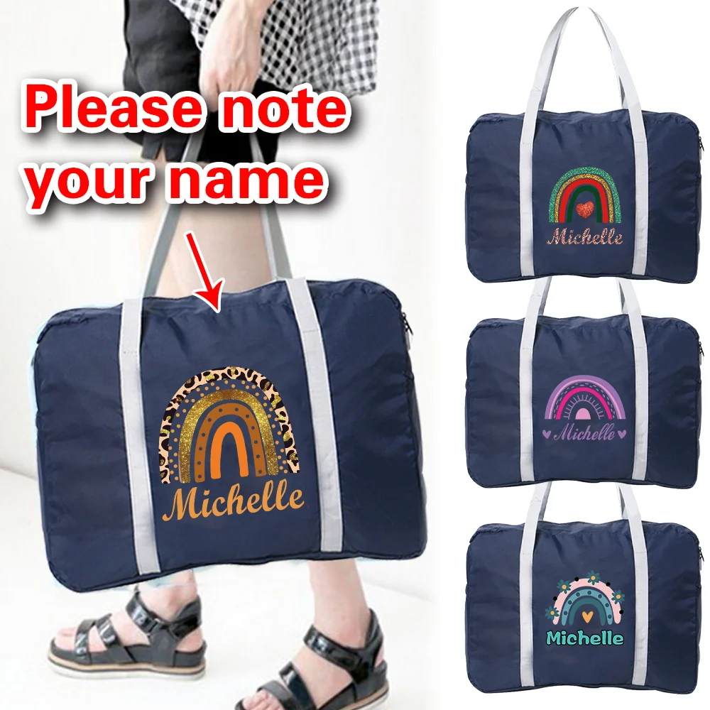 

Personalized Customized New Travel Handbags, Large-capacity Portable Outdoor Storage Luggage Handbags