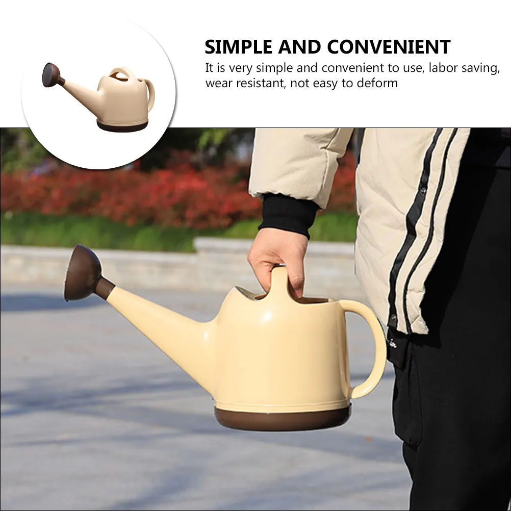 

Durable PP Watering Pot for Indoor Plants Balcony Flowers Outdoor Garden Use Simple Convenient Gardening Tool Sprinkle