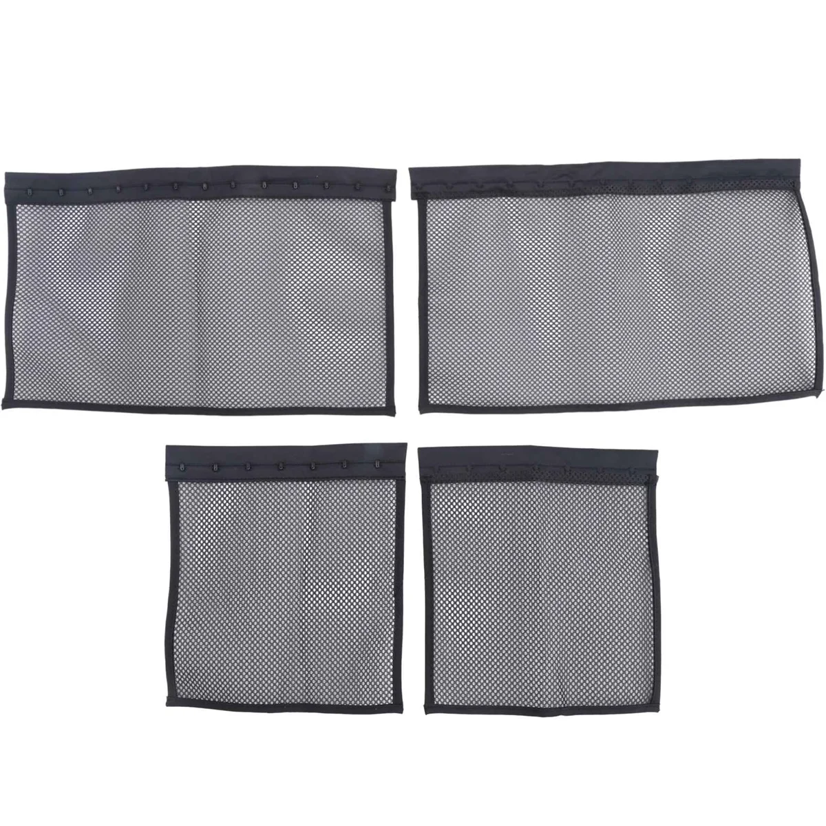 

A88M 4PCS Length N Lock Hair Stretcher, Curling Ring, Curling Net Stretcher Mesh Wrap to Prevent Shrinkage (7In+13In)