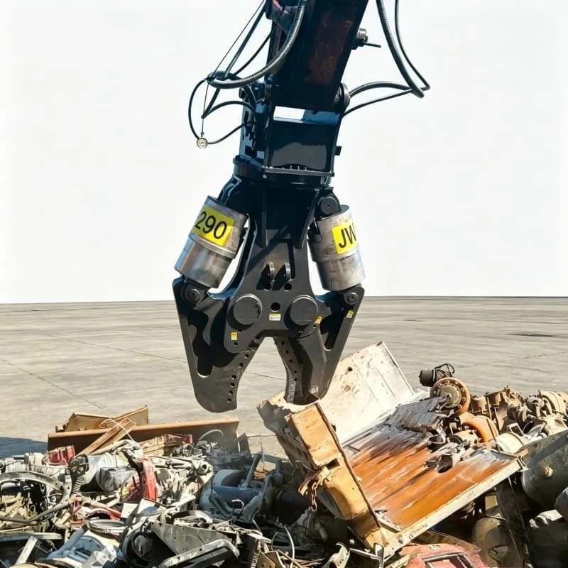 Demolition Shear Excavator Hydraulic 360Degree Rotation Scrap Steel Eagle Shear High Cutting Force Construction Recycling Custom