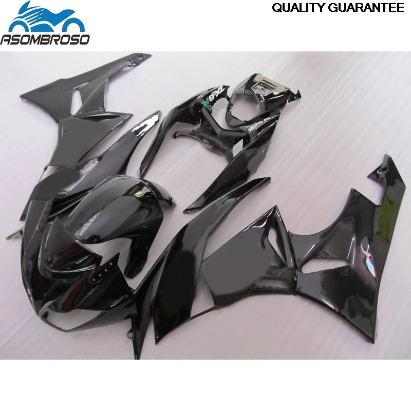 Black Best Selling Bodyworks For Kawasaki Ninja ZX6R Fairing Kit 2009 2010 2011 2012 Fairing Set Zx6r 09 10 11 12 HG04