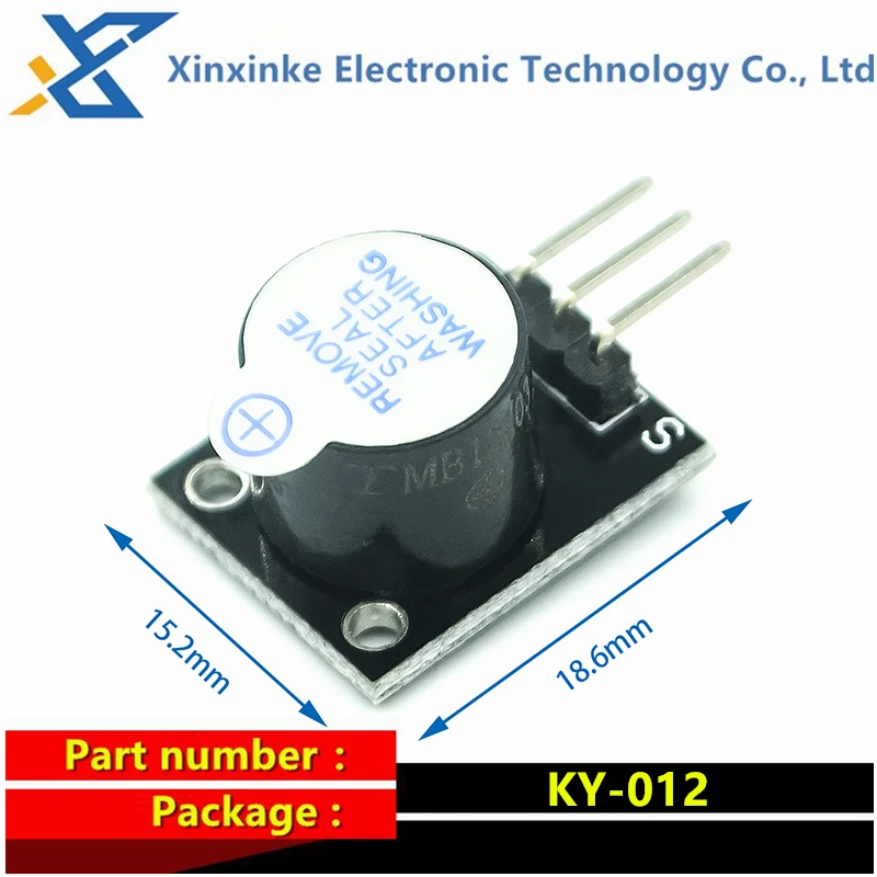 10PCS Active Buzzer Module KY-012 Suitable Accessories