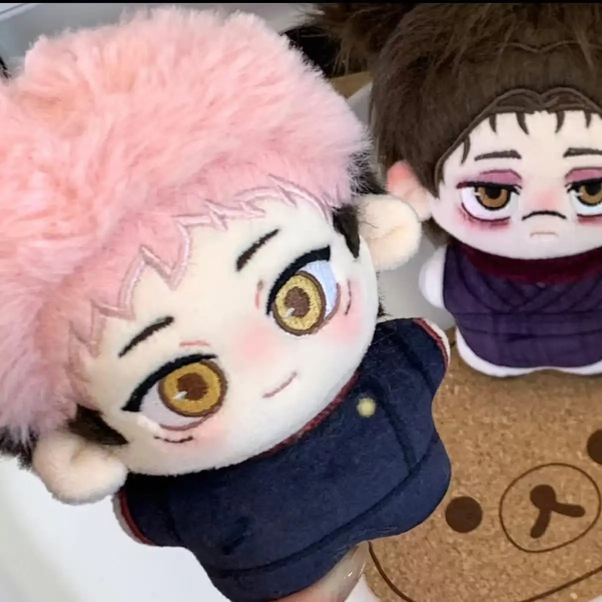 Animation 10cm Cotton Doll Pendants COS Anime Jujutsu Kaisen Yuuji Geto Gojo Choso Attribute Stuffed Plushes Kids Adult's Gifts