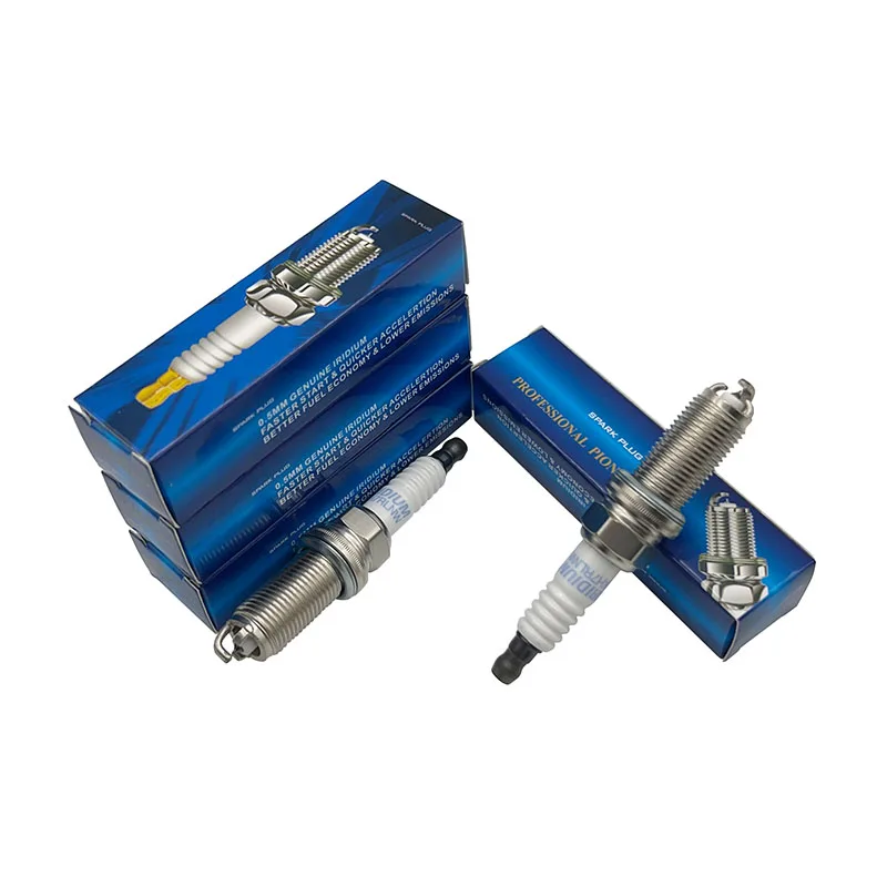4 6pcs 3 Electrodes Iridium Spark Plug KH7RLNW for FR7NI332S IKH20 IKH20TT SK20HR11 LFR6AIX IKH16TT FR7NPP332 PLZFR6A-11 ILFR6K8