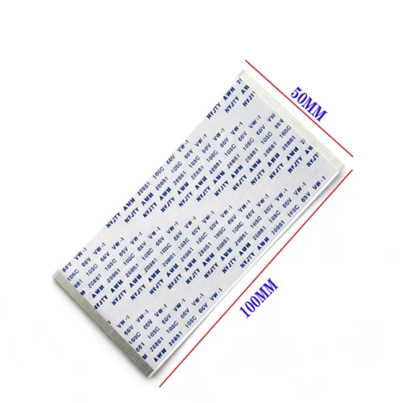 96Pin w/ Hook AWM 20706 / 20861 105C 60V VW-1 FFC Ribbon Cable The gold plating length can be 0.5mm