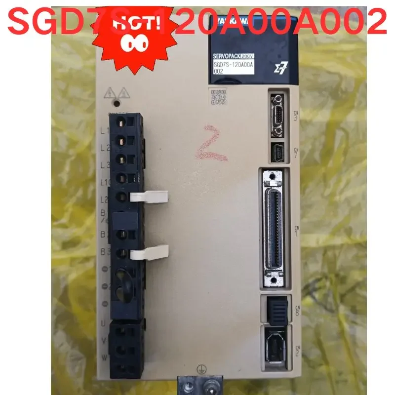 Second-hand test OK Yaskawa servo drive SGD7 S-120A00A002 1.5kw