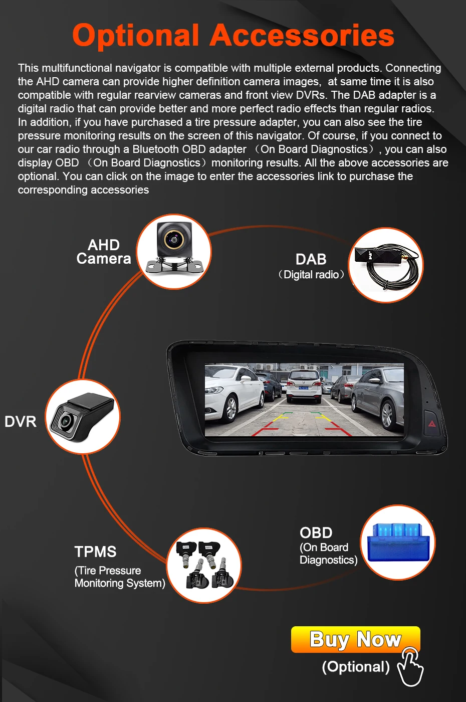 8,8'' Snapdragon 8 CORE Wireless Carplay Android 15 Auto-Radio GPS-Bildschirm für Audi Q5 2009-2016 Autoradio Stereo Multimedia-Player Bluetooth WLAN 4G LTE – Detail 21