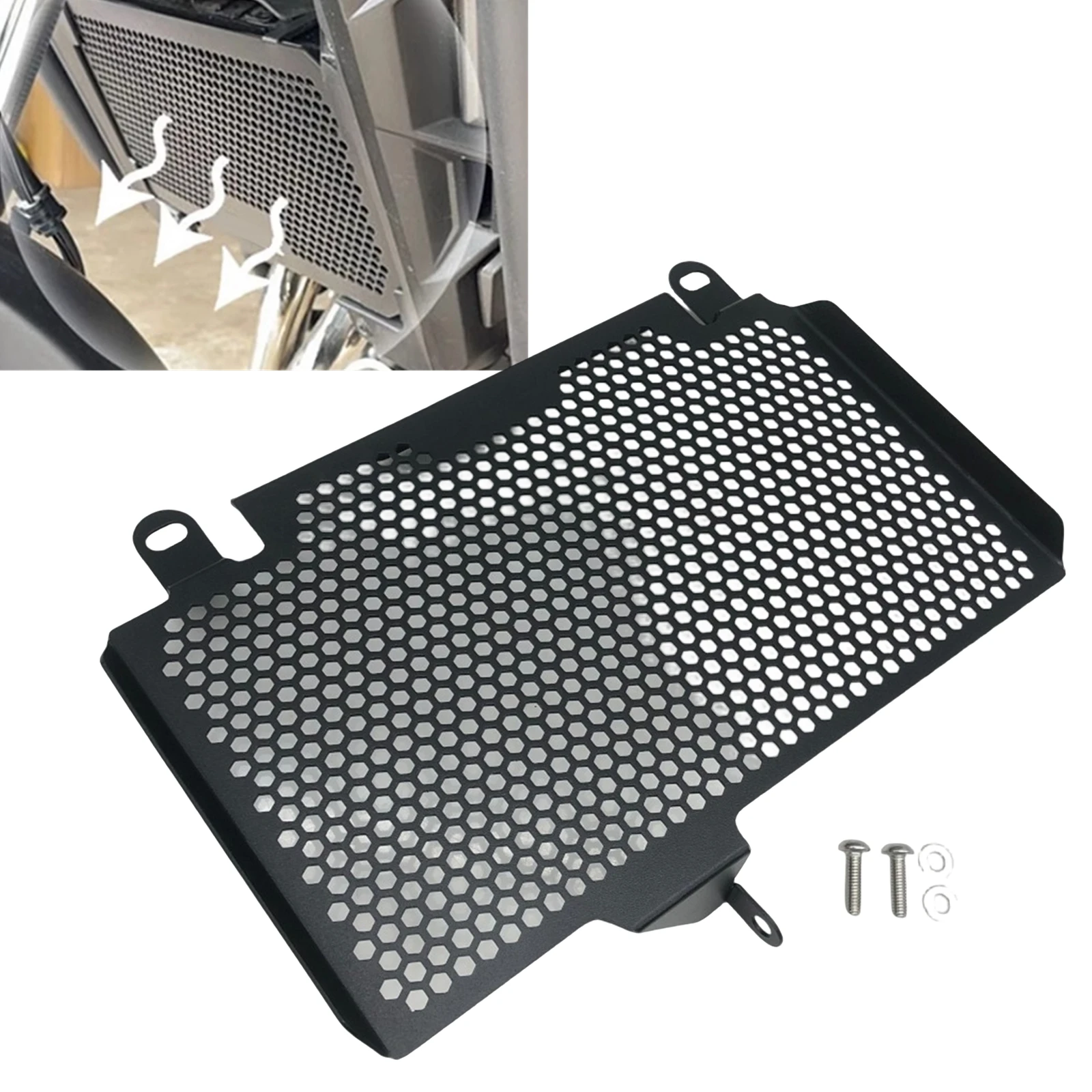 

For HONDA NX400 NX500 2022-2024 Motorcycle Radiator Grille Protection Cover Water Tank Mesh