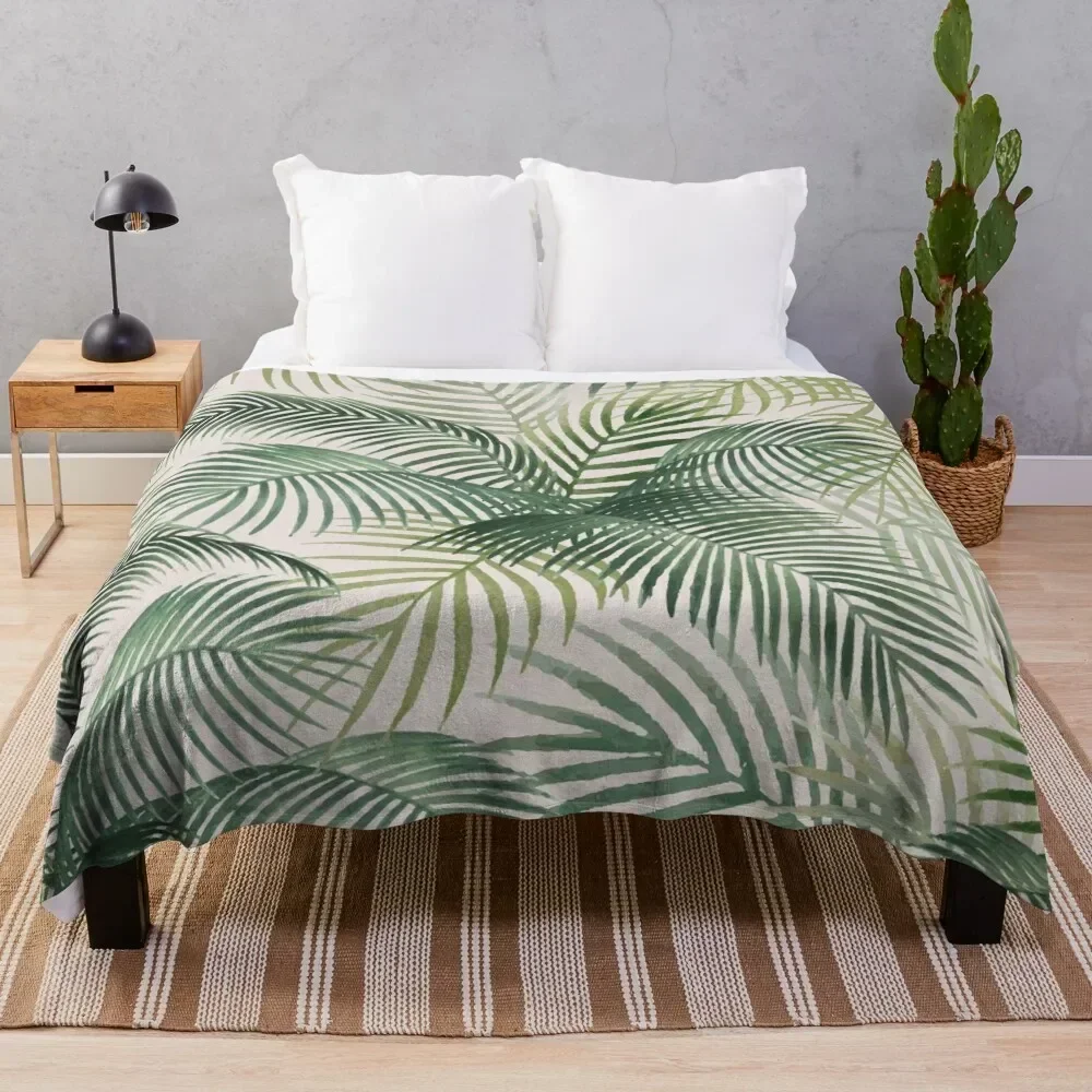 

Fern Throw Blanket Wrinkle Resistant Lightweight Blanket