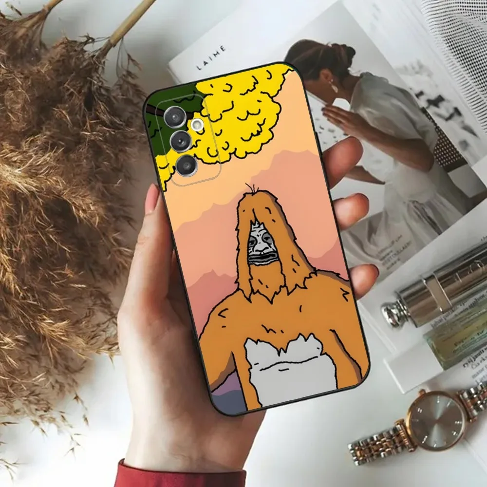 Sassy The Sasquatch  Phone Case For Samsung Galaxy A20,A21s,A22,A31,A32,A52,A53,A72,73,A80,A91 Soft Black Phone Cover