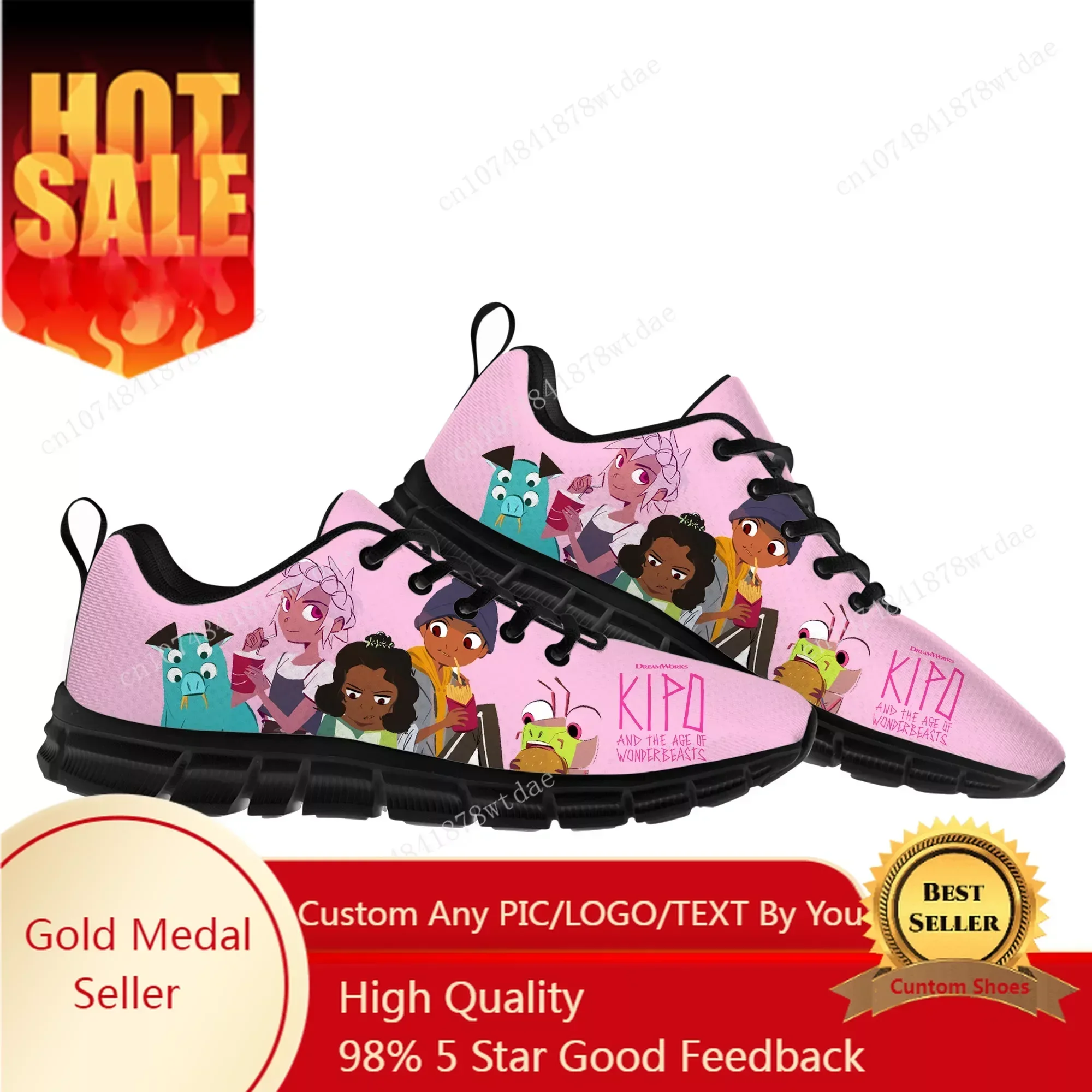 

Kipo And The Age Of Wonderbeasts Sports Shoes Mens Womens Teenager Comfortable Sneakers High Quality Manga Sneaker Custom Shoe