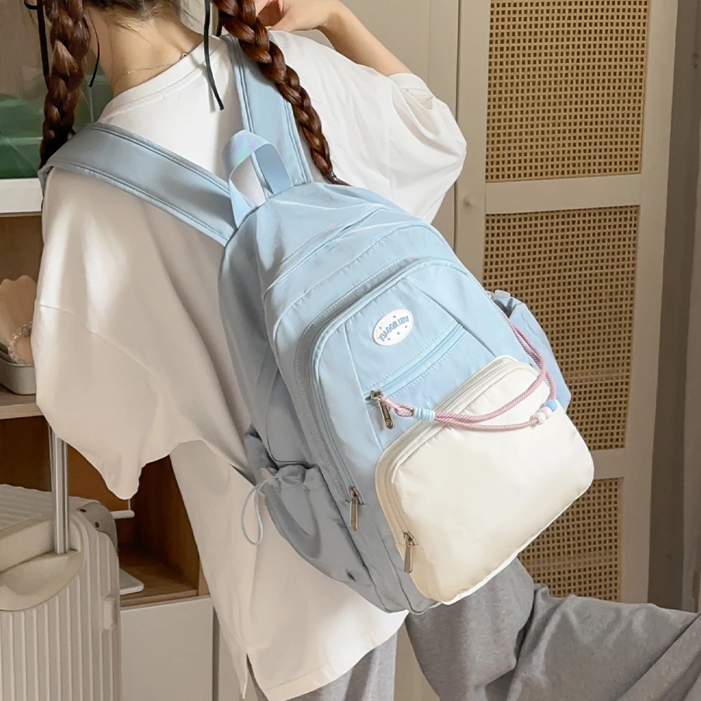 Schooltas Dames Grote Capaciteit Duurzaam Anime Stijl Super Lichtgewicht Vuilafstotend Rugzak schooltas bolsas de dama