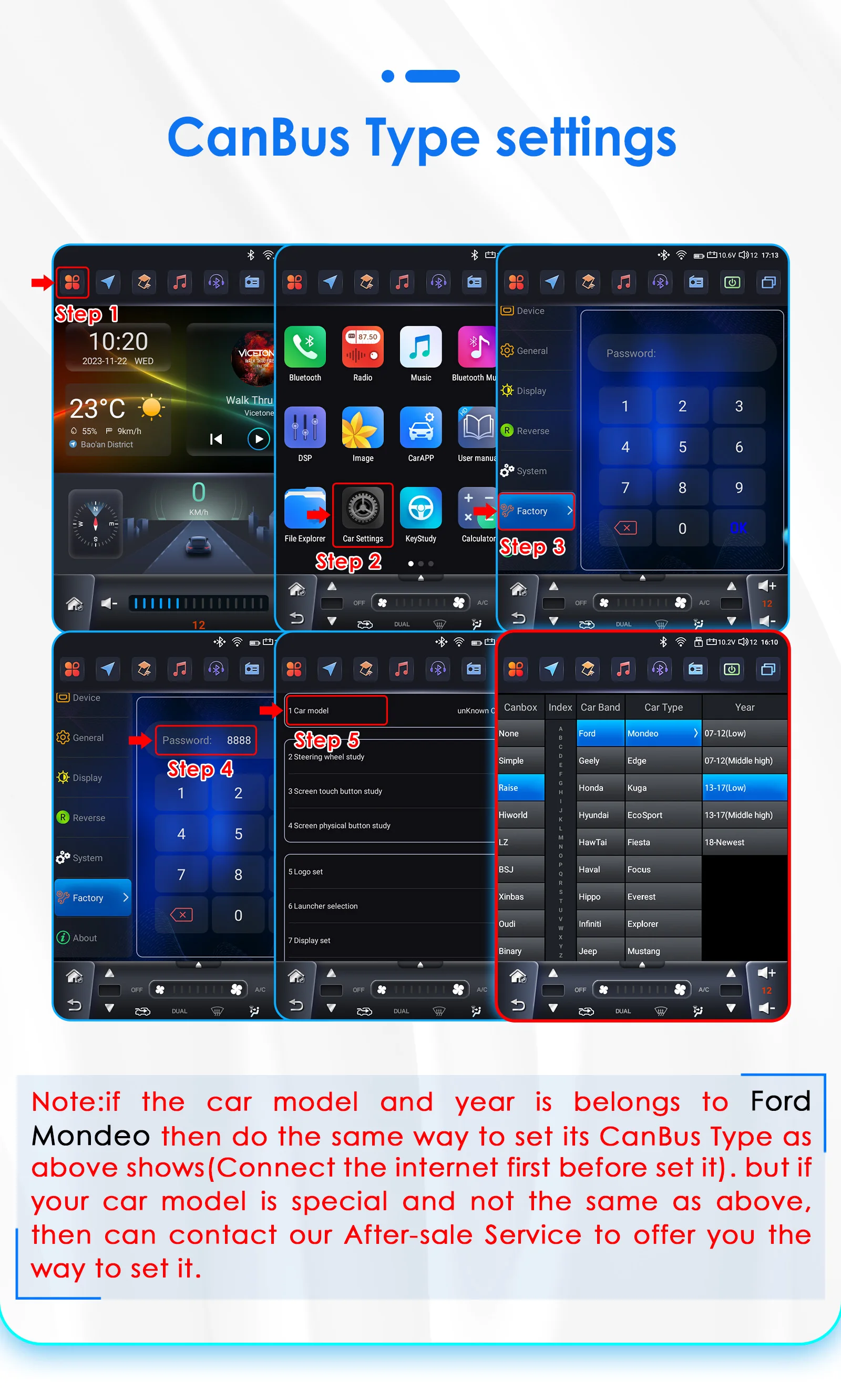 Hizpo 9.7 inch Android 14 For Ford Mondeo Mk4 Galaxy A/C 2007-2010 Car Radio Multimedia Video Player GPS 4G Wireless Carplay DSP