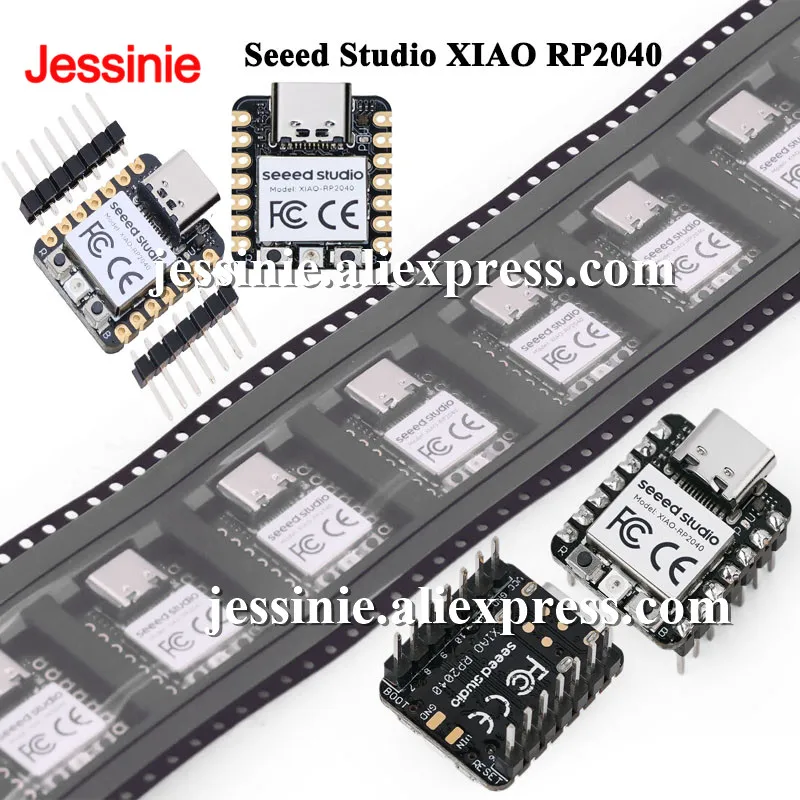 10Pcs/1pc Seeed Studio XIAO RP2040 for Arduino MicroPython CircuitPython Raspberry Pi Development Board Module