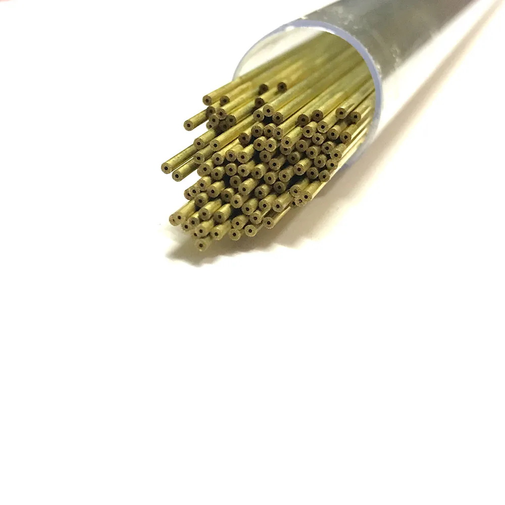 EDM Brass Electrode Tube Single Hole OD1.2*400mm ID0.4mm Ziyang Brand for WEDM Drilling Machine