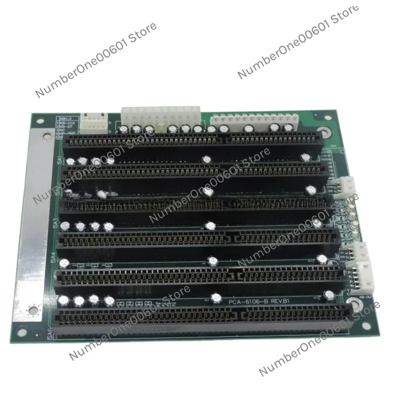 Industrial Passive Backplane Half-size CPU Card Supports ATX/AT Power Interface New IPC 6*ISA PCA-6106-B PCA-6106 ISA Bus Slot