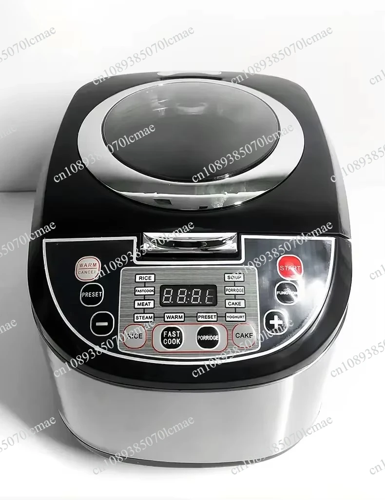 intelligent rice cooker 5L large capacity rice cooker multi-function cooking Congee soup 110v