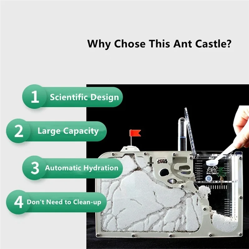 stable-ant-castle-habitat-kit-with-water-tower-educational-ecological-box-for-observing-ant-empire-steam-learning-tool