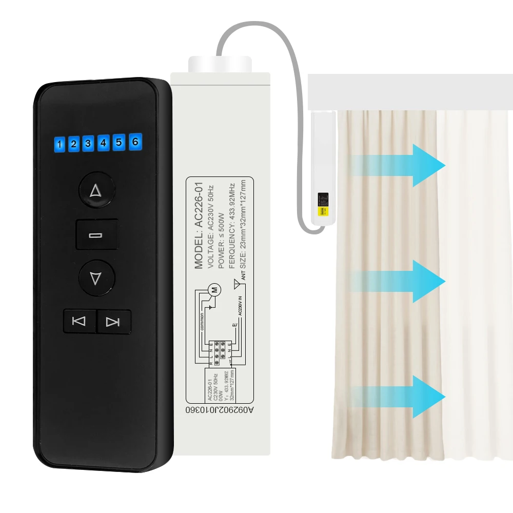 

Умный домашний помощник, оригинальный A-OK, 433 МГц, универсальный контроллер дистанционного управления, беспроводной радиочастотный переключатель, мини-приемник для двигателя жалюзи