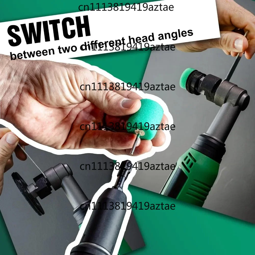 S6 Wireless Mini Polishing Tool Auto Surface Care With Dual Batteries 3/12mm DA & 0mm Rotary Buffing Device