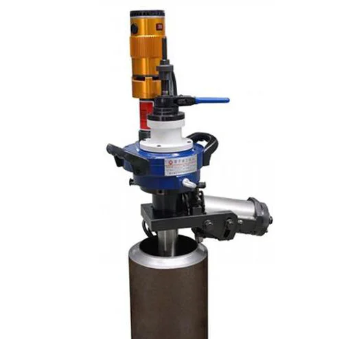 ISE-352 Automatic Air-driven Internal Expansion Stainless Steel Pipe Cold Beveling Machine 6 Inch to 14 Inches
