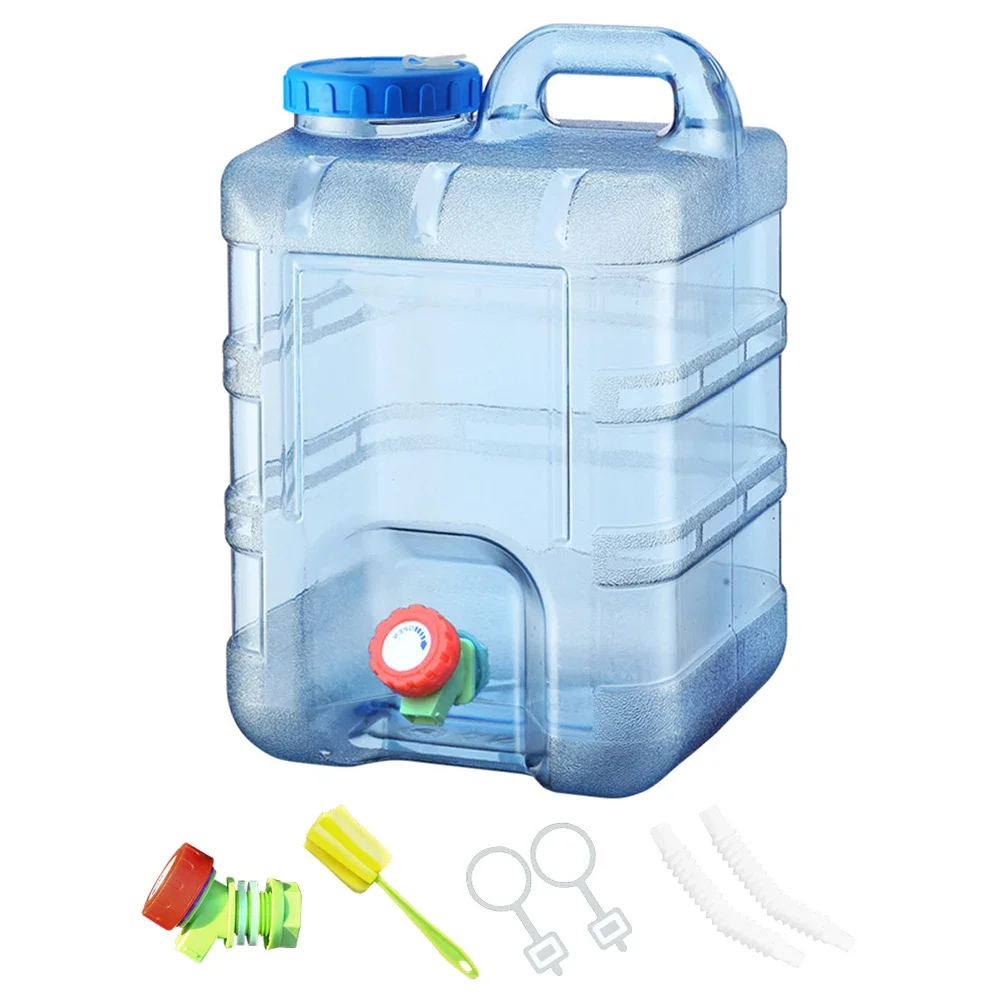 VODOOL 5-22l Trinkwasser eimer mit Reinwasser tank Wassersp eicher mit Wasserhahn für Camping im Freien Kochen Picknick Wandern 6