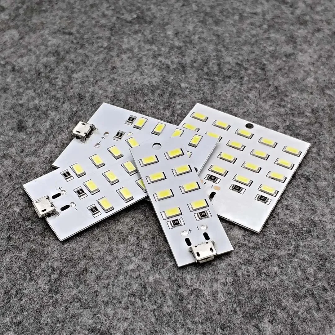 백색 Mirco USB 5730 LED 5730 조명 패널, USB 모바일 조명, 비상등, 야간 조명, Smd 5V, 430mA ~ 470mA