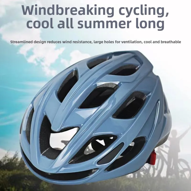 

Bicycle Riding Windbreak Helmet Male Summer Mountain Bike Road Bike Safety Helmet Female Protective Rider Protective Equipment
