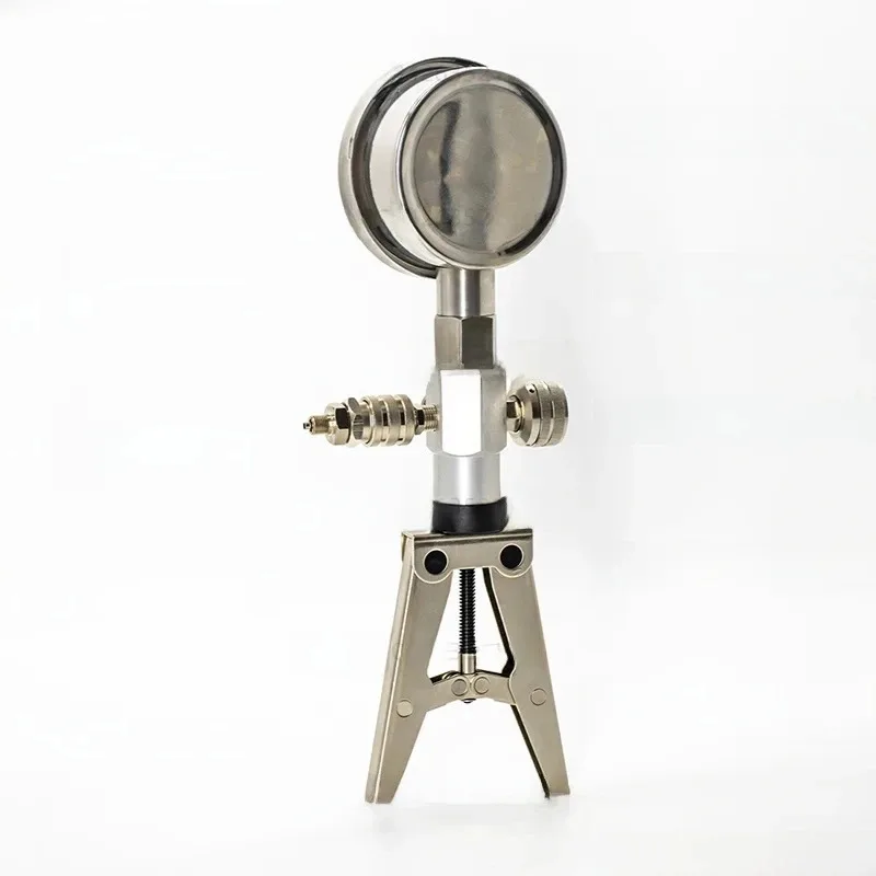 Stainless Steel Pneumatic Calibrator 20Bar Handheld Pump Pressure Testing Equipment