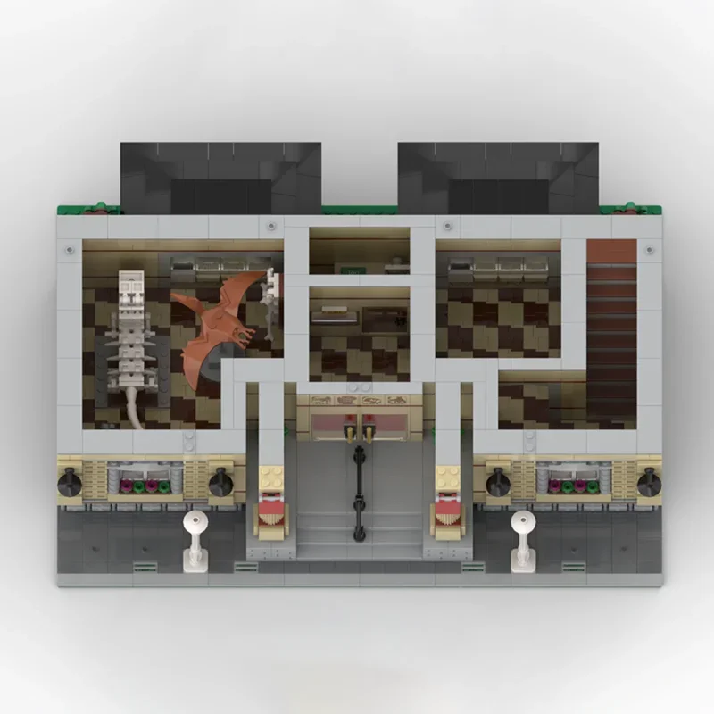 Moc ビルディングブロック グレートモジュラーミュージアム テクノロジーモジュラーブリックモデル ギフト クリスマスおもちゃ DIY セット 組み立て